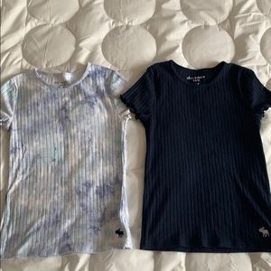 2 almost new shirts
